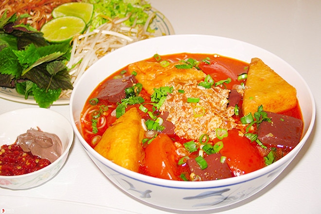 bún riêu tôm tươi