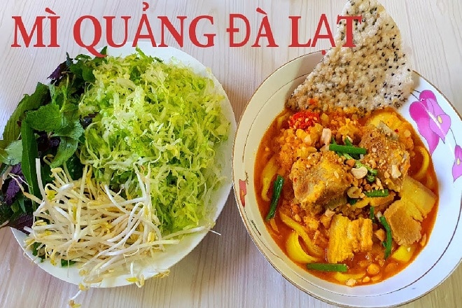 mì quảng Đà Lạt