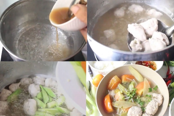 nấu canh chua cá thác lác