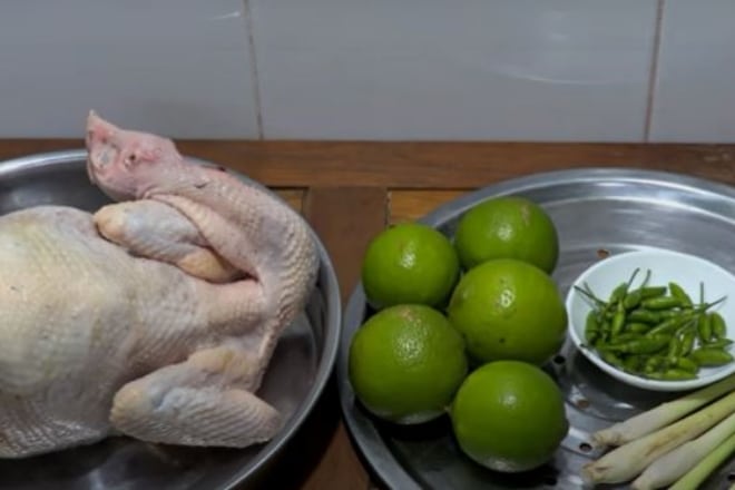 Cách nấu lẩu gà chanh ớt chua cay đổi vị cho ngày se se lạnh 8 Nguyên liệu làm món lẩu gà chanh ớt