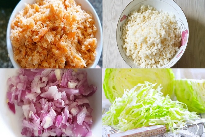 Sơ chế các nguyên liệu khác