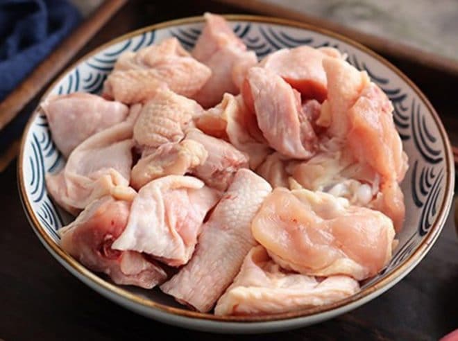 sơ chế thịt gà