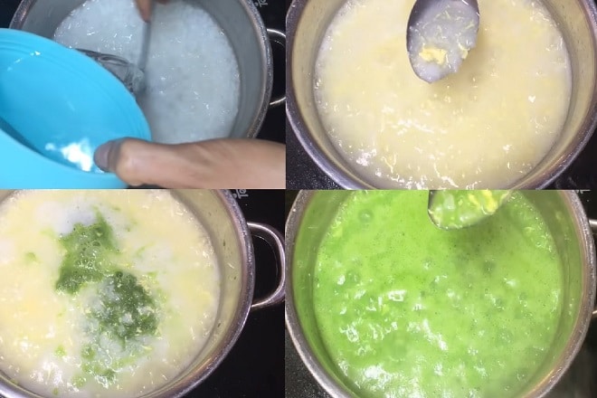 cách nấu cháo trứng gà