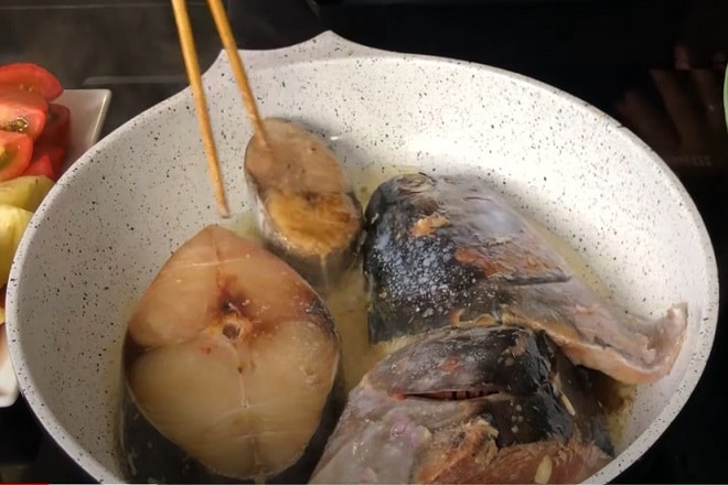 Chiên cá thu