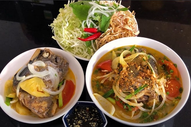 bún cá thu ngon